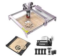 ATOMSTACK A5 PRO La*ser Engraving Machine with R3 Pro Rotary Roller and F3 Matrix Protection Plate, 40W Cutting Machine, DIY Engraving Machine for Wood, Metal, Acrylic