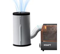 ATOMSTACK D3 Air Purifier for Laser Engravers, 99.9% Filtration Efficiency, 5-Layer Filtration System, 3500 RPM Motor, Activated Carbon Deodorization, Smoke Extraction Air Filter for Engraver Cutter
