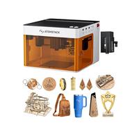 ATOMSTACK P1 5W Laser Engraver, Laser Cutter, Unibody Laser Engraving Machine, 10000 mm/min, 5000mW Diode for Beginners DIY, Wood, Leather, Acrylic, Metal, Portable, Single Laser, Class 1 Safe