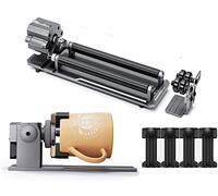 ATOMSTACK R1 PRO Laser Rotary Roller for Laser Engraving Machine, 6000 mm/min Quick Claw Discount Laser Rotary Roller for Cylindrical Objects, Irregular Object Laser Engraver