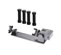 ATOMSTACK R8 Rotary Chuck for Laser Engraving Machine, 4th Axis Adjustable Self-Centering Rotary Attachment,For AtomStack Laser Machine, Supports Irregular Objects (Cups, Spheres, Rings)