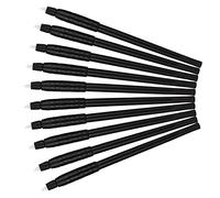 ATOMUS 10pcs Microblading Eyebrow Pen and Blade 11pin Disposable Microblading Permanent Makeup Manual Pen Individual Package