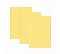 ATOMUS 3Pcs 3mm Blank Tattoo Practice Skin Sheet 29.5x 20cm Double Sides Silicone Microblading Tattoo Practice Skin Artificial Skin for Beginners and Experienced Tattooers