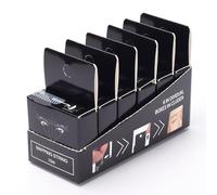 ATOMUS Eyebrow Mapping String 6 Pieces 10m(32ft) Pre-Inked Microblading String with Box for Brow Mapping Measuring Marking Symmetrical Eyebrow Thread (black)
