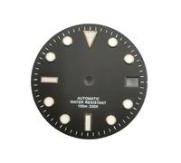 ATOMUSERLY 1pc 28.5mm Blue Green White Dial Fit for Miyota 8205 8215 821A for ETA 2836 2824 DG2813 3804 NH35 Movement Luminous(2-Gray,Fit NH35)