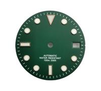 ATOMUSERLY 1pc 28.5mm Blue Green White Dial Fit for Miyota 8205 8215 821A for ETA 2836 2824 DG2813 3804 NH35 Movement Luminous(3,Fit Miyota ETA DG)