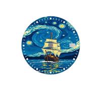 ATOMUSERLY 1pc 28.5mm Dial Creative Color-Printed is Suitable for NH35/36 Movement Watch Accessories(NO. 8)