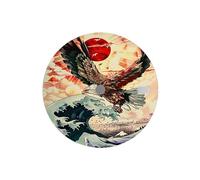 ATOMUSERLY 1pc 28.5mm Dial Creative Color-Printed Series is Suitable for NH35/36 Movement Watch Accessories(NO. 4)