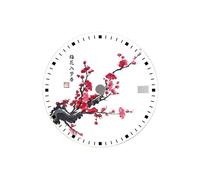 ATOMUSERLY 1pc 28.5mm Dial Movement Creative Color-Printed Series is Suitable for NH35/36 Watch Accessories(NO. 9)