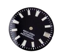 ATOMUSERLY 1pc 28.5mm Sunburst Watch Dial for NH35 NH36 NH38 NH39 NH70 NH72(Blue dial)
