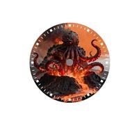 ATOMUSERLY 1pc 28.5mm Watch Dial Pattern Color Printing Face Fit for NH35/36 Movement Parts(NO. 1)