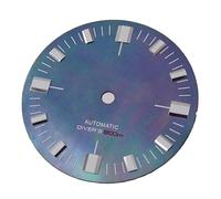 ATOMUSERLY 1pc 28.6mm Watch Dial Face for NH35 NH36 ETA2824 PT5000 SW2000 ST2130 42mm Turtle Case Orange Hand(Mop dial,Fit nh35 nh36)