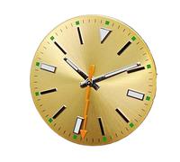 ATOMUSERLY 1pc 29mm Raised Scale Watch Dail Lightning Bolt Hands Green Luminous for 8215/8200/ 8205/ 821A /2813/3804 Movement(Green)