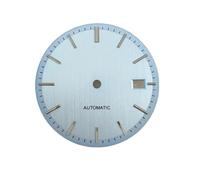 ATOMUSERLY 1pc 31.8mm Matte Watch Dial Suitable for NH35/36 Automatic Movement Watch Mod Date Window Silver Markers Accessories Colorful Dial(4)