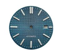 ATOMUSERLY 1pc 31.8mm Watch Dial Suitable for NH35 Movement Watch Mod Accessories Parts Texture Green Lume Dial(A7)