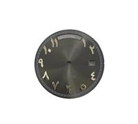 ATOMUSERLY 1pc 31mm Dial Suitable 8285 Mechanical Automatic Movement Arabic Numerals Markers Watch Mod Date Windows Accessories Face(A2)