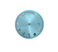 ATOMUSERLY 1pc 31mm Dial Suitable 8285 Mechanical Automatic Movement Arabic Numerals Markers Watch Mod Date Windows Accessories Face(A7)