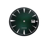 ATOMUSERLY 1pc 35mm S Logo Cocktail Dial Suitable for NH35 Movement Vertical Stripe Watch Accessories(W-D-174)