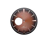 ATOMUSERLY 1pc 35mm S Logo Cocktail Hollow Out Dial Suitable for NH38 Movement Weave Watch Accessories(W-D-817)