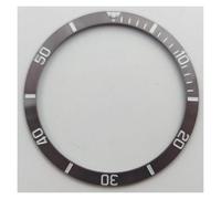 ATOMUSERLY 1pc 37.2mm Watch Bezel Insert Ceramic-Aluminum Bezel Fit 39mm Automatic Watch Case For Ring Parts Automatic Watch Replacement(R7-Ceramic)