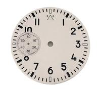 ATOMUSERLY 1pc 37mm Sterile Dial Luminous Fit ST3600 Movement Watch Parts Black Blue Green White(04)
