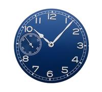 ATOMUSERLY 1pc 37mm Sterile Watch Dial Hands for ETA6497 St3600/6498 ST3621 Movement(6498 Black)