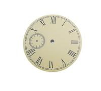 ATOMUSERLY 1pc 38.9mm Beige Sterile Watch Dial Fits for ETA 6497 St3600 Manual Movement