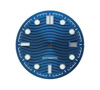 ATOMUSERLY 1pc Dial 31mm Fit for NH35/NH Series Movement Green Luminous Watch Accessorie(13)