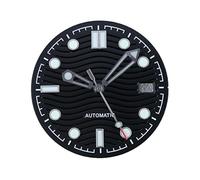 ATOMUSERLY 1pc Dial 31mm Fit for NH35/NH Series Movement Green Luminous Watch Accessorie(5)