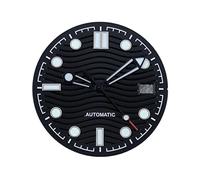 ATOMUSERLY 1pc Dial 31mm Fit for NH35/NH Series Movement Green Luminous Watch Accessorie(7)