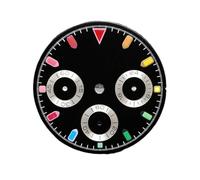 ATOMUSERLY 1pc Dial Panda Luminous Suitable for VK63 39mm Case Quartz Watch Movement Replacement Accessories Green Luminou(7)