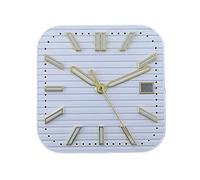 ATOMUSERLY 1pc Dial Square 29.5mm Watch Green Luminous Suitable for NH35/NH36 Movement Accessories Repair Tool(34)