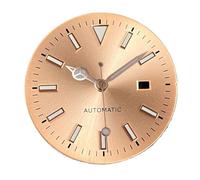 ATOMUSERLY 1pc Fit for NH05A NH05 Automatic Movement 24.5mm Watch Dial Mother of Pearl Shell Diamond Index Ladies Part(Gold B Set)