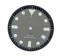 ATOMUSERLY 1pc for VS42A Movement Dial Diameter 29.8mm Mechanical Diving Watch Green Luminous Log Literal(S Logo)