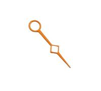 ATOMUSERLY 1pc Green Luminous NH34 GMT Silver Red Blue Purple Black Orange Hands 12.5MM Fit Movement Replacement Parts(Purple)