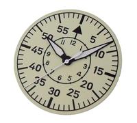 ATOMUSERLY 1pc Luminous 29mm/33.5mm Vintage White Diver Pilot Watch Dial Face for NH35 NH36 NH37 NH38 NH39 ETA PT Hand(Dial B Hand,33 MM for nh35 nh36)