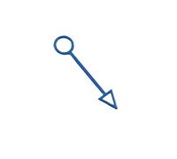 ATOMUSERLY 1pc Silver Gold Black Orange Blue Red GMT NH34 NH35 12.5MM Watch Hands Green Luminous Fit NH34A 4R34 Movement Replacement Parts(Silver Yellow)