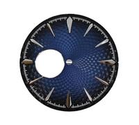 ATOMUSERLY 1pc Watch Dial 35mm Cocktail Party Custom with A Variety of Colors Suitable for Men's NH38 Movement(Silver)