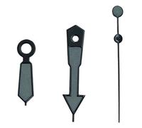 ATOMUSERLY 1set 12.5 * 12.5 * 8.5mm Arrow-Shaped Watch Hands Green Lume Suitable for NH35/36/4R Automatic Movement Case Parts(Red Grey)