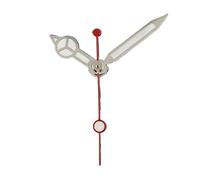 ATOMUSERLY 1set Black Grey NH35 Hands C3 Luminous Watch for NH34 NH36 4R NH38 NH70 NH72 Movement Ghost Watches Pointers(Black)