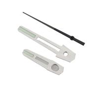 ATOMUSERLY 1set Brushed Design C3 Green Luminous Fit NH34 35 36 38 70 Movement SKX007 Watch Hands(Black Army Green)