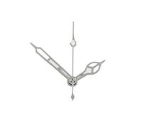 ATOMUSERLY 1set Cathedral NH35 Hands Gold Black Rose Silver Watch for NH34 NH36 NH38 NH39 NH70 Movement Watches Pointers(Silver Green)