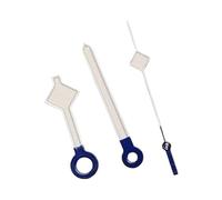 ATOMUSERLY 1set Green Luminous Simple 9.5mm*13..5mm Watch Hands Accessories for NH35/NH36/4R/7S Movement(Black)