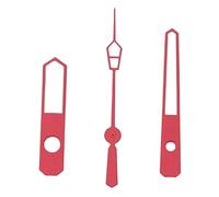 ATOMUSERLY 1set NH35 Hand Black Blue Red Green Orange Watch Hands Luminous Fit NH36 7S26 7S36 4R35 4R36 7002 7009 Movement Watches Pointers(Black Yellow B)