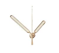 ATOMUSERLY 1set NH35 Hands Black Rose Gold Watch Suitable NH36 7S26 4R35 4R36 Movement Green Luminous Watches Pointer(Gold)