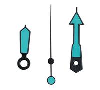 ATOMUSERLY 1set NH35 Hands Green Red Silver Gold Blue Purple Orange Watch Luminous for NH35/NH36/4R/7S Movement Watches Pointers(1)