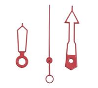 ATOMUSERLY 1set NH35 Hands Green Red Silver Gold Blue Purple Orange Watch Luminous for NH35/NH36/4R/7S Movement Watches Pointers(Black Blue)