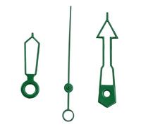 ATOMUSERLY 1set NH35 Hands Green Red Silver Gold Blue Purple Orange Watch Luminous for NH35/NH36/4R/7S Movement Watches Pointers(Silver Blue)