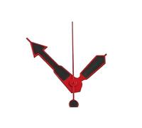 ATOMUSERLY 1set NH35 Hands Silver Red Watch Green Luminous Fit 7s26 NH36 4r35 4r36 Movement for 007 009 Case(Black Orange)