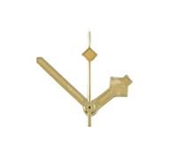 ATOMUSERLY 1set NH35 Snowflake Watch Hands Suitable NH34 NH36 7S26 4R35 4R36 Movement Green Luminous Watches Pointer(Golden Orange)